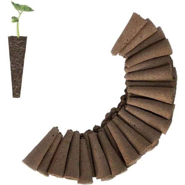 iDeer Life [24PCE] Grow Sponges Seed Starter Pods Root for Hydroponic System