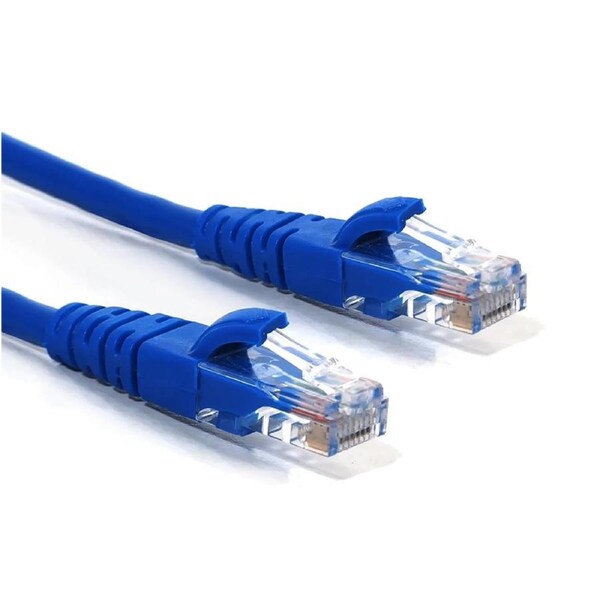 Oxhorn Cat6 Network Cable, 24 AWG Gauge, Blue - 2m