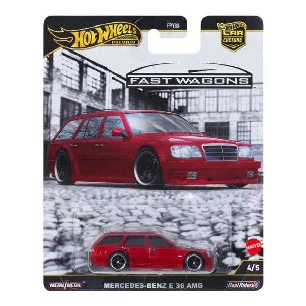Hot Wheels Premium Car Culture Fast Wagons Mercedes-Benz E 36 AMG