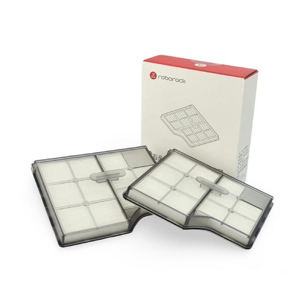 Roborock Filter For Saros 10, Genuine 2 Pcs HEPA Set SDLW12RR For Robot Vacuum Cleaner