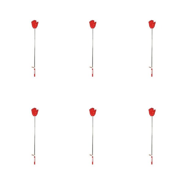 6PK Jemark Extendable Telescopic Party/Event Foam Hand Pointer 73cm Assorted