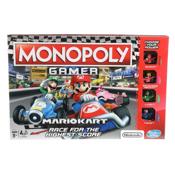 Monopoly Gamer: Mario Kart Edition Board Game