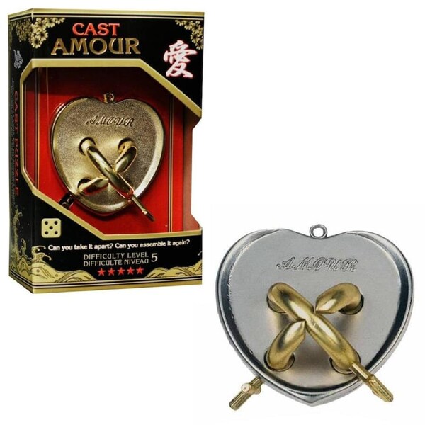 Hanayama Level 5 Amour Cast Puzzle
