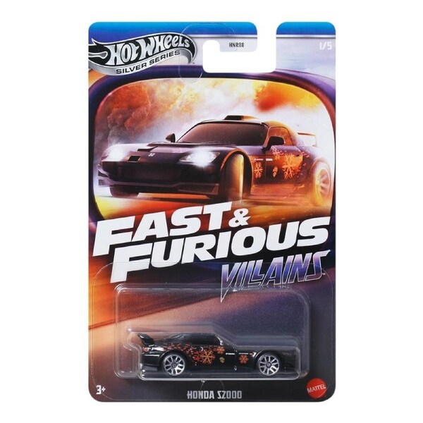Hot Wheels Silver Series Fast and Furious Villains Honda S2000
