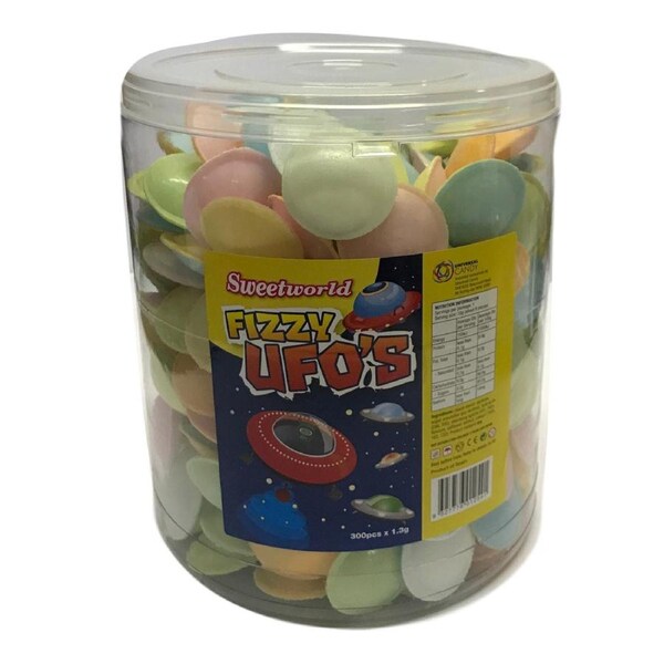 UFO Fizzy Flying Saucer 300 Pieces