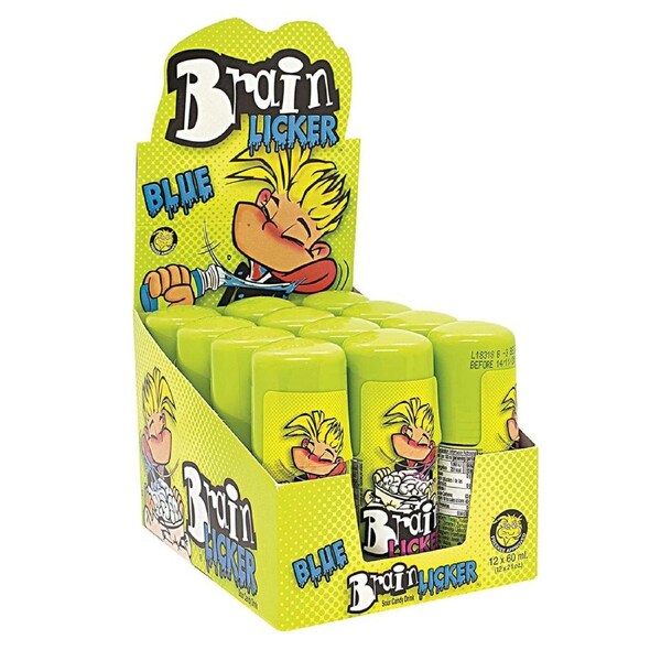 Brain Licker 60ml Blue Raspberry - 12 Pack