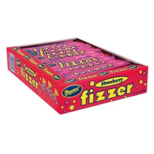 Beacon Fizzer Strawberry 11.6g - 72 Piece Pack