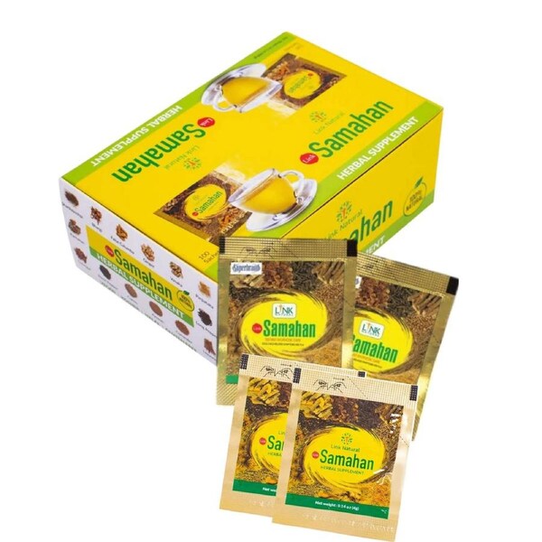 Samahan Ayurvedic Herbal Tea 100 Sachets Natural Herbal Drink
