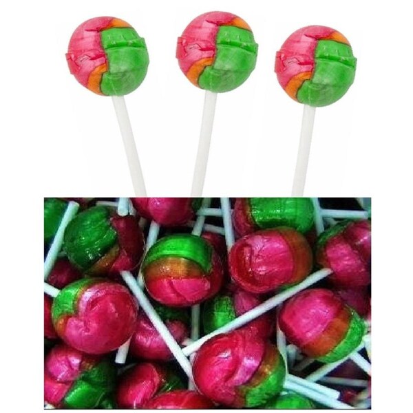 Rosey Apple Lollipops 100 Pack 14g Each Individually Wrapped Australian Made