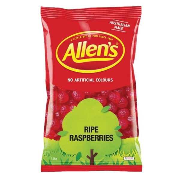 Allens Ripe Raspberries 1.3kg