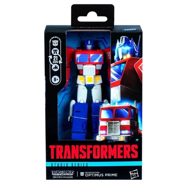 Transformers Studio Series Deluxe Class Transformers: Devastation Optimus Prime Action Figure