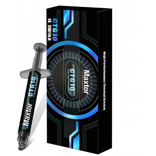 Maxtor CTG10 Thermal Paste (2g) - 14.5W/m.k Ultimate Thermal Solution for Maximum Cooling Efficiency