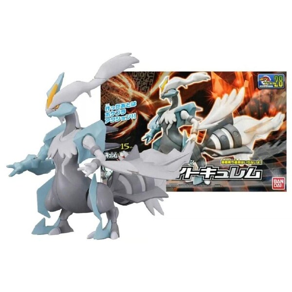 Bandai Pokemon White Kyurem Model Kit