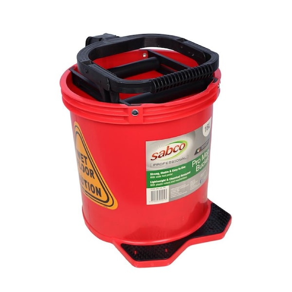 Sabco 16L Pro Mop Bucket Red