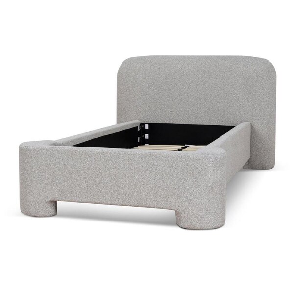 Reko Single Bed Frame - Clay Grey