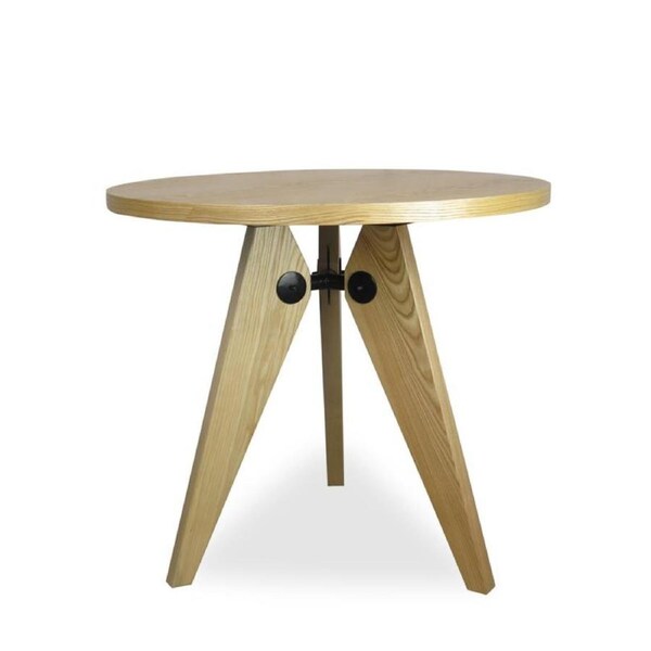 Trestra 80cm Round Dining Table - Natural