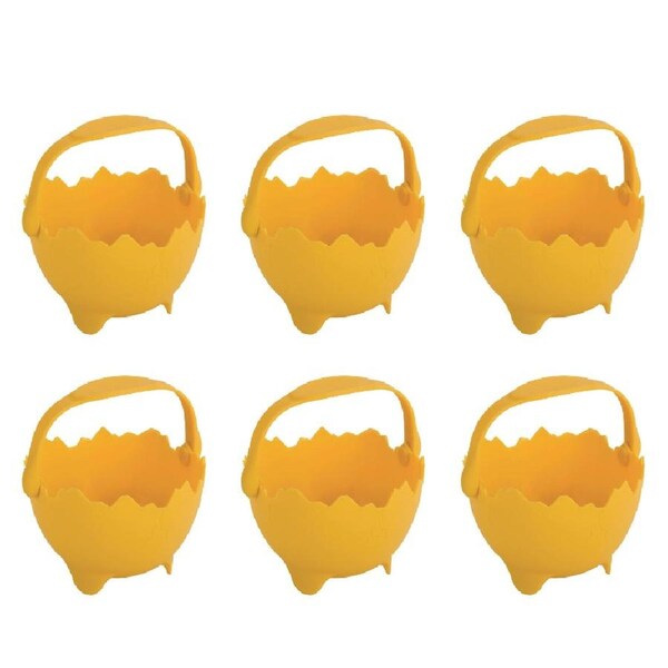 6x Avanti Heat-Resistant Silicone Egg Poacher 482°F/ 250°C Microwave Safe Design
