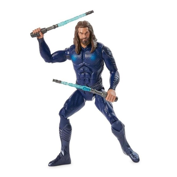 DC COMICS 12 Inch Double Strike Aqua Man Action Figure -&nbsp;Stealth Suit Design