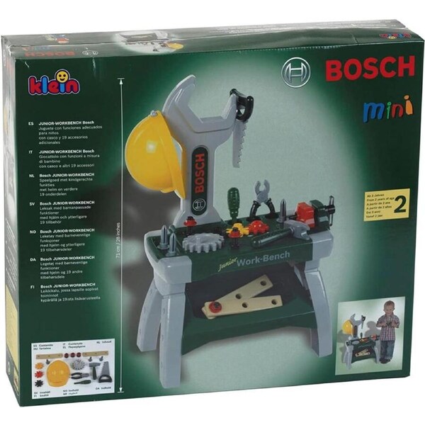 Bosch Mini Junior Workbench Pretend Play Toy