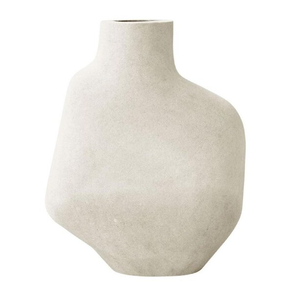 J.Elliot Home Sandstone Shay Irregular Vase Home/Room Table Decor 23cm Cream