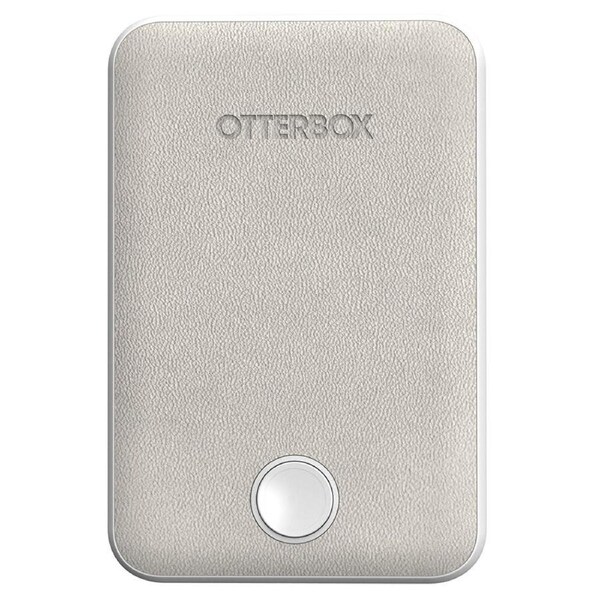OtterBox 5000mAh/7.5W USB-C Wireless Magnetic Power Bank Battery Pack White