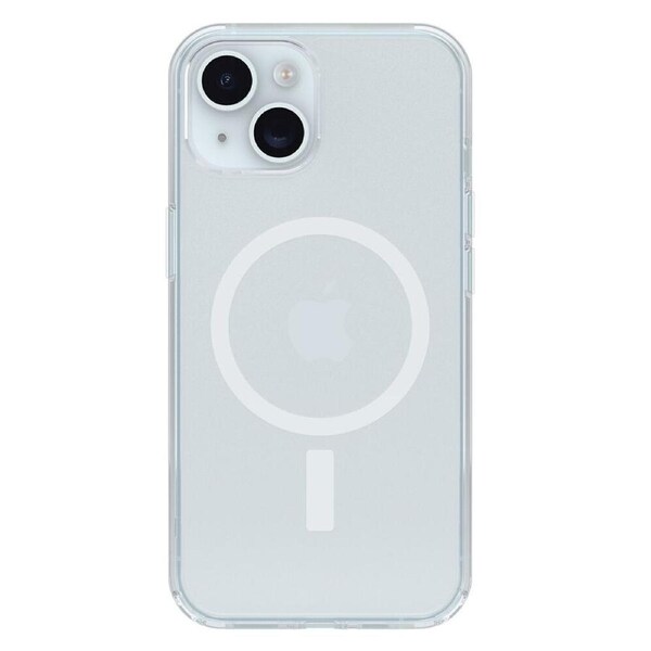 OtterBox Symmetry MagSafe Back Case Protection For iPhone 16e/15/14/13 Clear