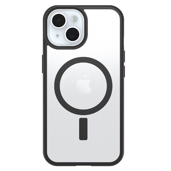 OtterBox React MagSafe Back Case Cover For iPhone 16e/15/14/13 Clear/Black