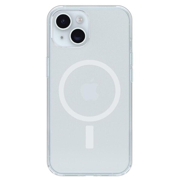 OtterBox Symmetry Magsafe Back Case Cover For Apple iPhone 16e/15/14/13 Clear