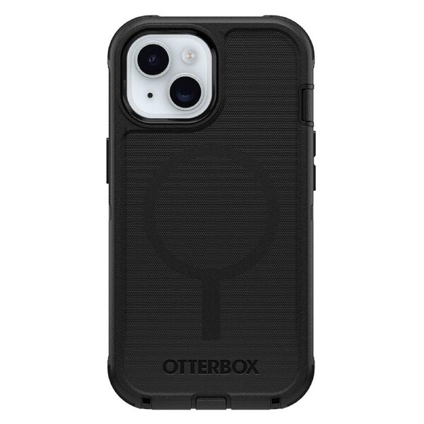 OtterBox Defender MagSafe Case Cover For Apple iPhone 16e/15/14/13 Black