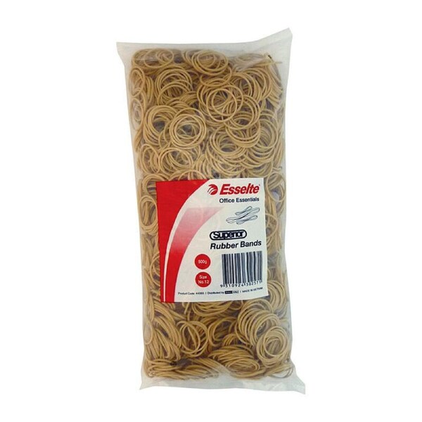 Esselte 44069 Office Essentials Size No 14 Superior Rubber Bands 500gm Bag