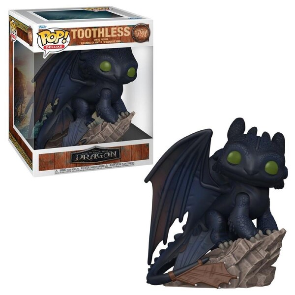 How to Train Your Dragon 2025 Toothless Deluxe Funko POP! Vinyl