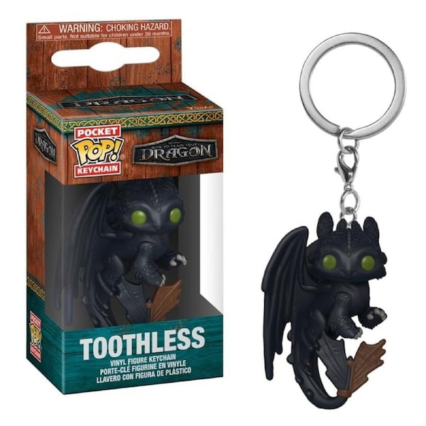 How to Train Your Dragon 2025 Toothless Pocket POP! Keychain Funko POP! Vinyl