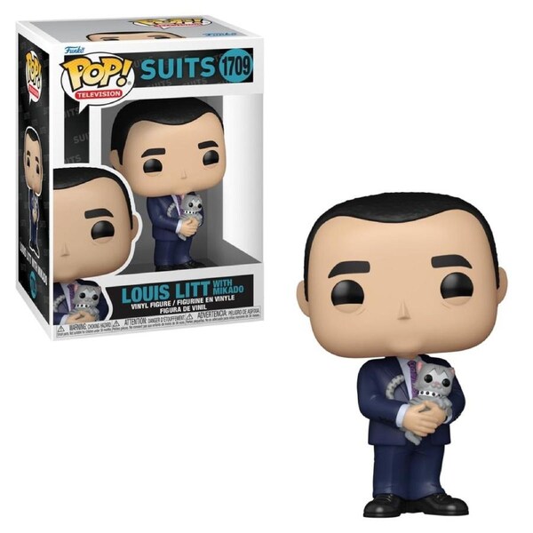 Suits Louis Litt with Mikado Funko POP! Vinyl