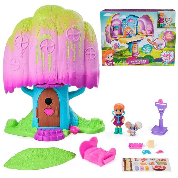 Vida the Vet Sweetwood Cozy Care Clinic Action Figure Playset