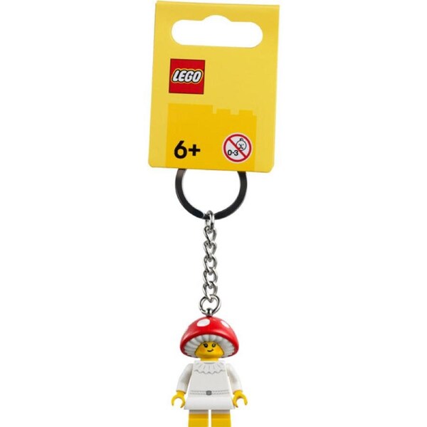 LEGO 854306 - Gear Mushroom Girl Key Chain Keyring