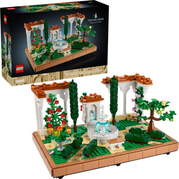 LEGO 10359 - Icons Gardens of the World Fountain Garden