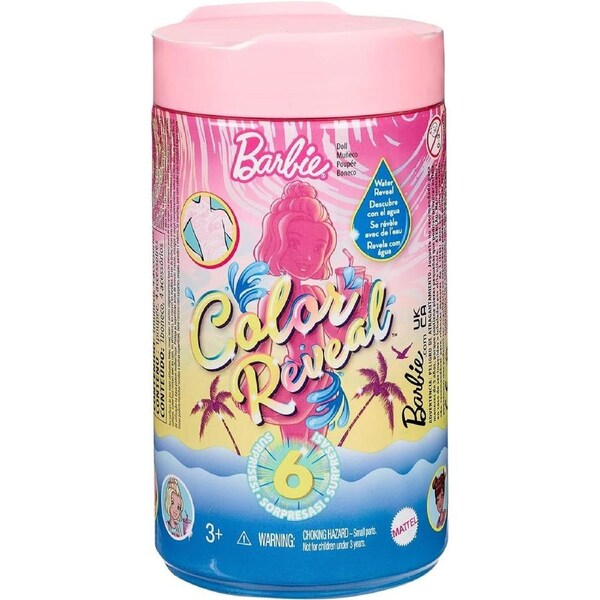 Barbie Chelsea Colour Reveal Doll (Pale Pink)