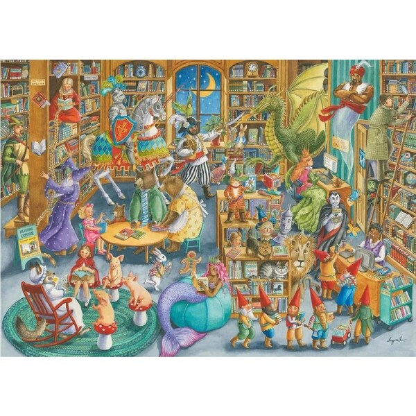 Ravensburger - Midnight At The Library Puzzle 1000 Piece