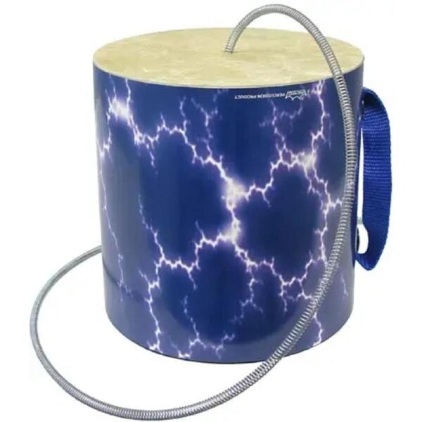 Remo 6 x 6 Inch Thunder Tube with Stormy Graphics - SP-0606-TL