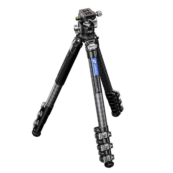 Leofoto LSR-284C Ranger Rapid Series Lever Release 4 Section Carbon Fibre Tripod LH-30 B/H