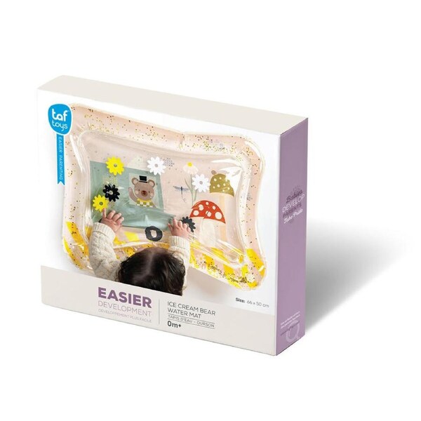 Taf Toys Water Mat Ice Cream Bear Sensory Water Play Mat Babies/Infants 0m+