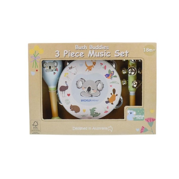 Koala Dream Bush Buddies Australian Animals Musical Set Kids/Children 18m+