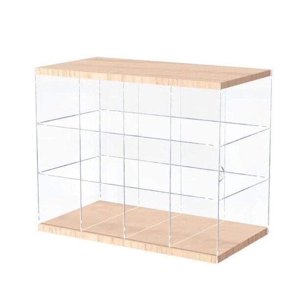 Acrylic Display Case for LEGO 75892 Speed Champion Compatible 12 Slots Wall Mount Dust Proof Glue Free