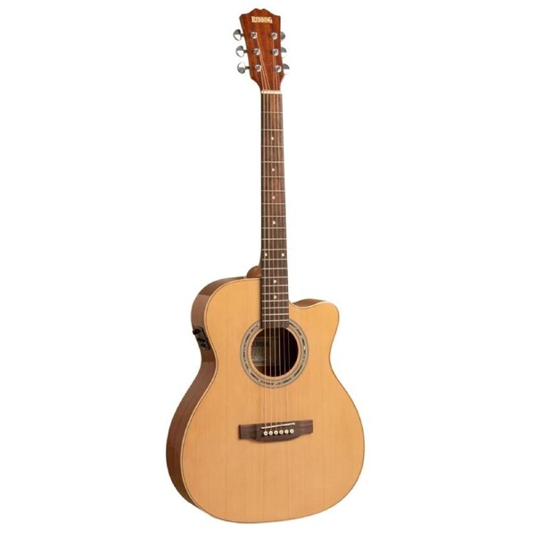 Redding RTO72CE 3/4 Size Acoustic-Electric Guitar Natural