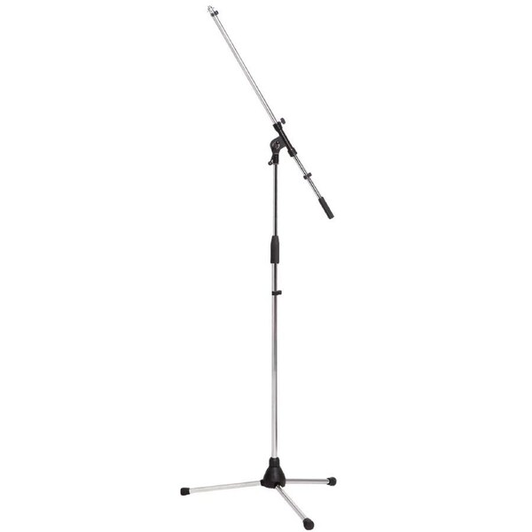 AMS MA409 Heavy Duty Mic Boom Stand with 80cm Boom Arm, Chrome Finish
