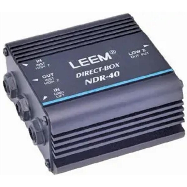 AMS Leem RDR40 Direct Box with HiZ Input and Balanced XLR Output