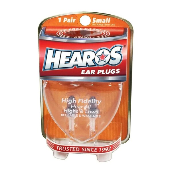 Heos HS311 Hi Fidelity Ear Plugs - Small Size Noise Reduction