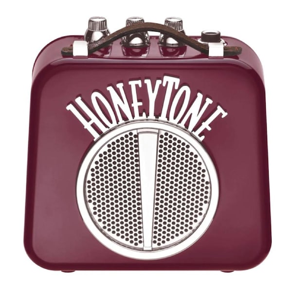 Danelectro Honeytone Mini Amp Burgundy Battery Powered
