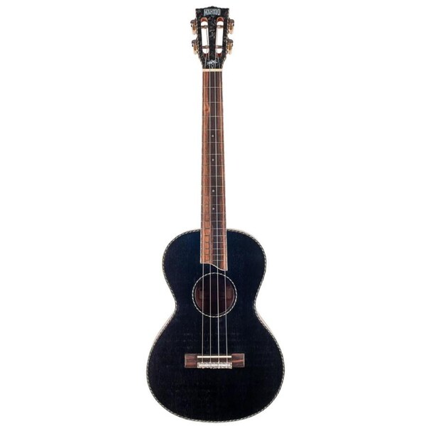 Mahalo Pearl Series Baritone Ukulele MP4BK Transparent Black Satin Top
