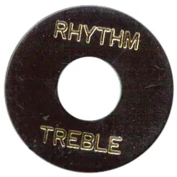 AMS Rhythm/Treble Plate Black